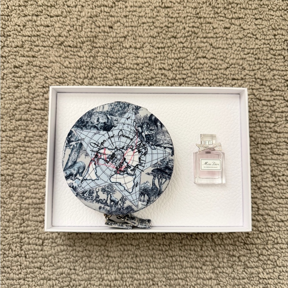 Dior Around the World Jewelry Case and Perfume